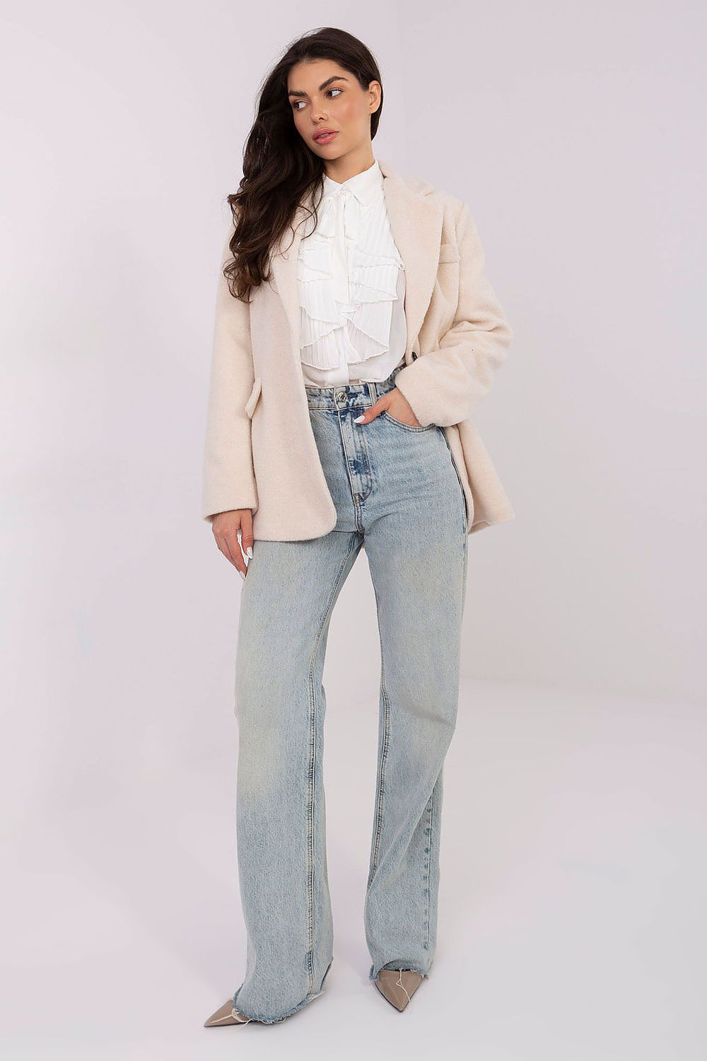 Short coat “boucle”