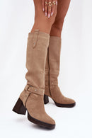  Batai su kulnu model 221526 Step in style 