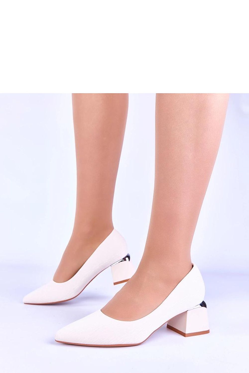 “Solea” block heel shoes