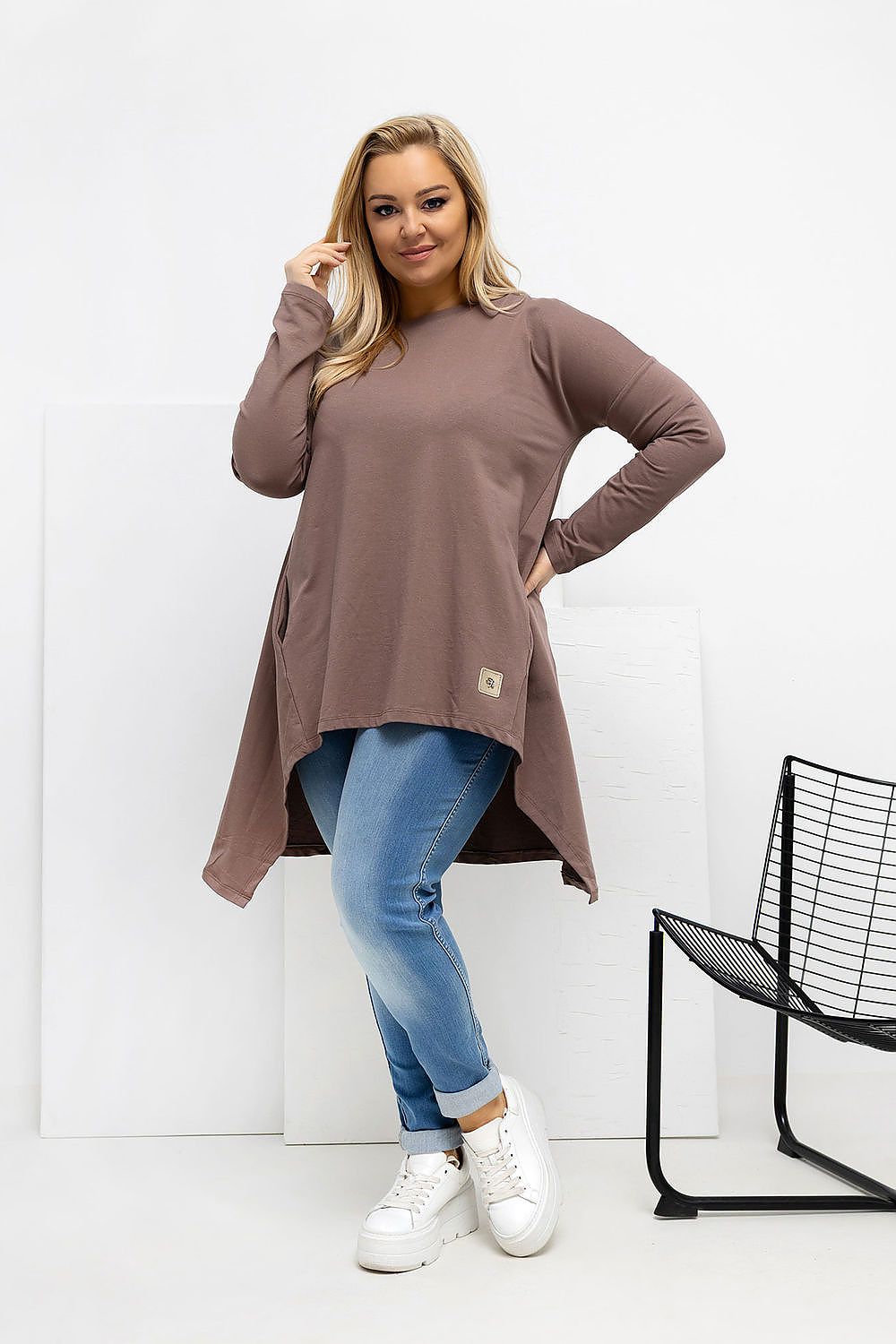 Plus size tunic “Relevance”