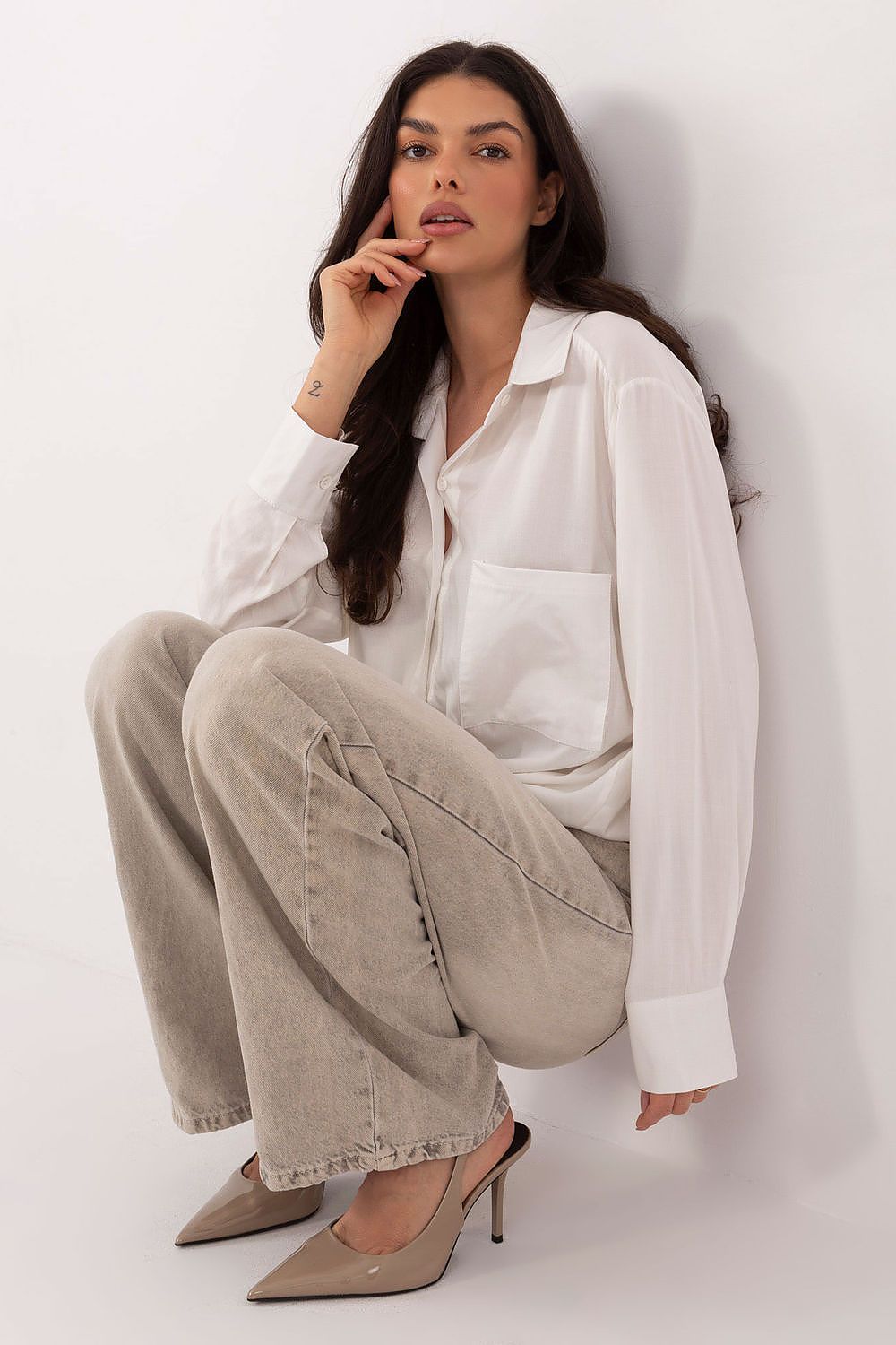  Marškiniai ilgomis rankovėmis model 222839 Lakerta 