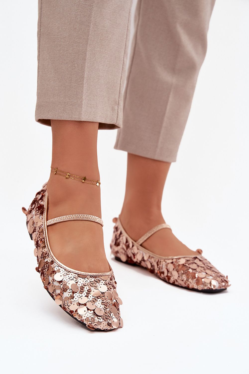 Moteriškos balerinos iš ekologiškos odos