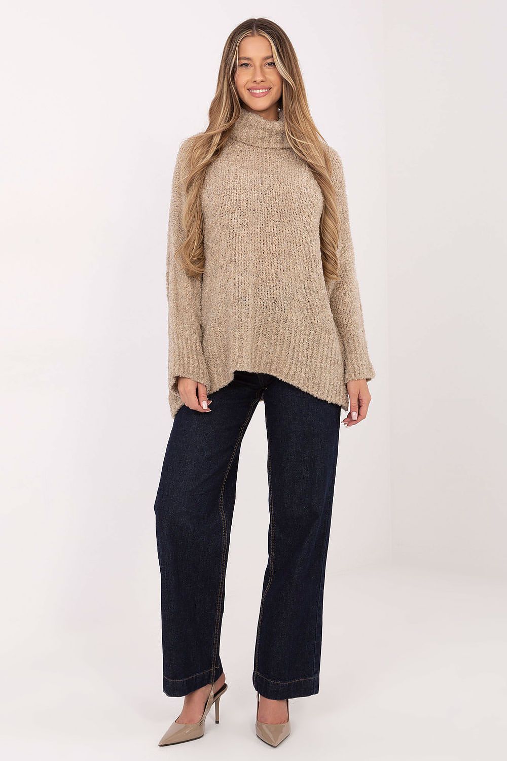 Moteriškas “bouclé” golfas