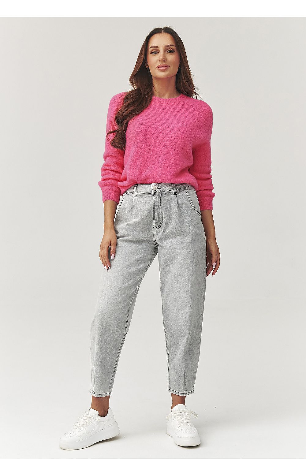 Laisvo stiliaus moteriški džinsai