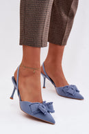 Sandalai su kulnu model 224469 Step in style