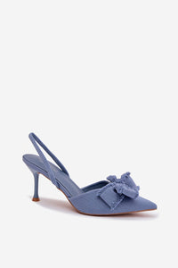 Sandalai su kulnu model 224469 Step in style