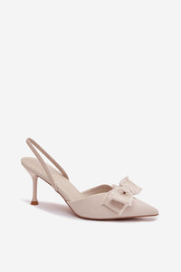 Sandalai su kulnu model 224470 Step in style