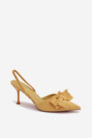 Sandalai su kulnu model 224471 Step in style
