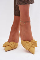 Sandalai su kulnu model 224471 Step in style