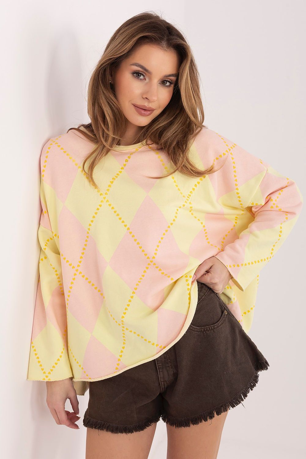 Moteriškas laisvalaikio megztinis