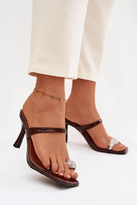 Kojinės su aukštu kulnu model 225134 Step in style