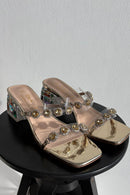 Kojinės su aukštu kulnu model 225137 Step in style