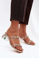 Kojinės su aukštu kulnu model 225137 Step in style