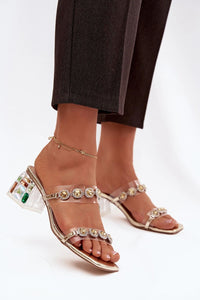 Kojinės su aukštu kulnu model 225137 Step in style