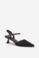 Sandalai su kulnu model 225214 Step in style