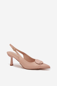 Sandalai su kulnu model 225220 Step in style