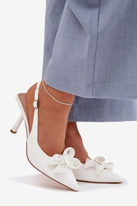 Sandalai su kulnu model 225211 Step in style