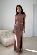  Ilgas sijonas model 225279 Roco Fashion 