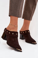 Kojinės su aukštu kulnu model 225359 Step in style
