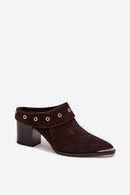 Kojinės su aukštu kulnu model 225359 Step in style