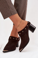 Kojinės su aukštu kulnu model 225359 Step in style