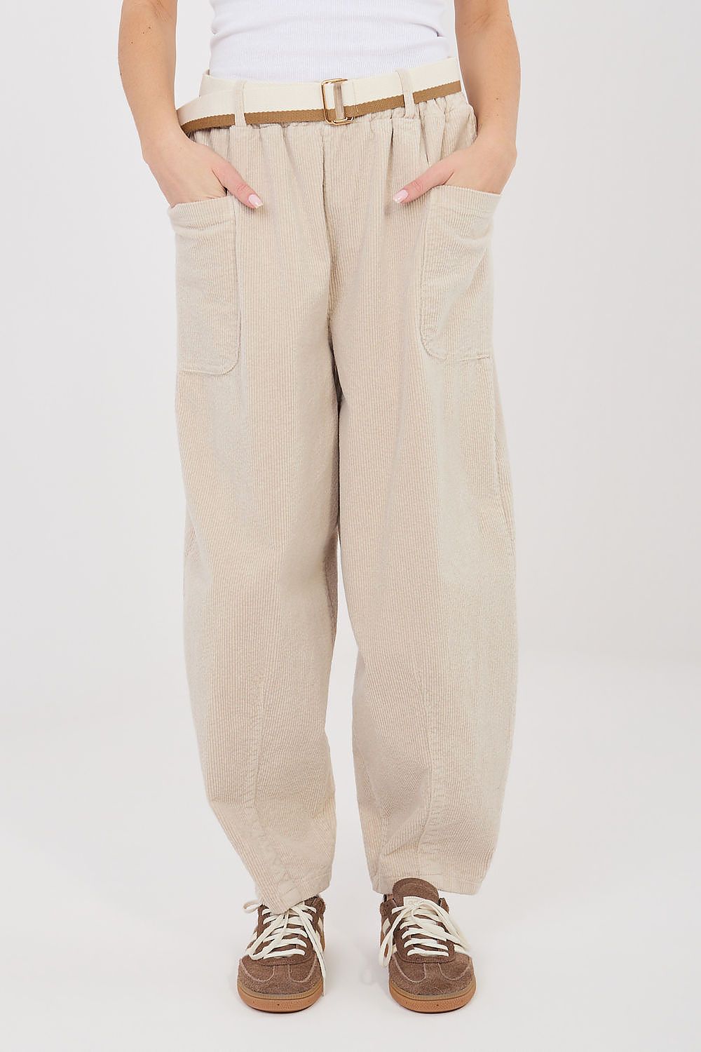 Kordėtinės kelnės model 225426 Rue Paris