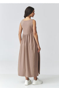 Dieninė suknelė model 225637 Makadamia