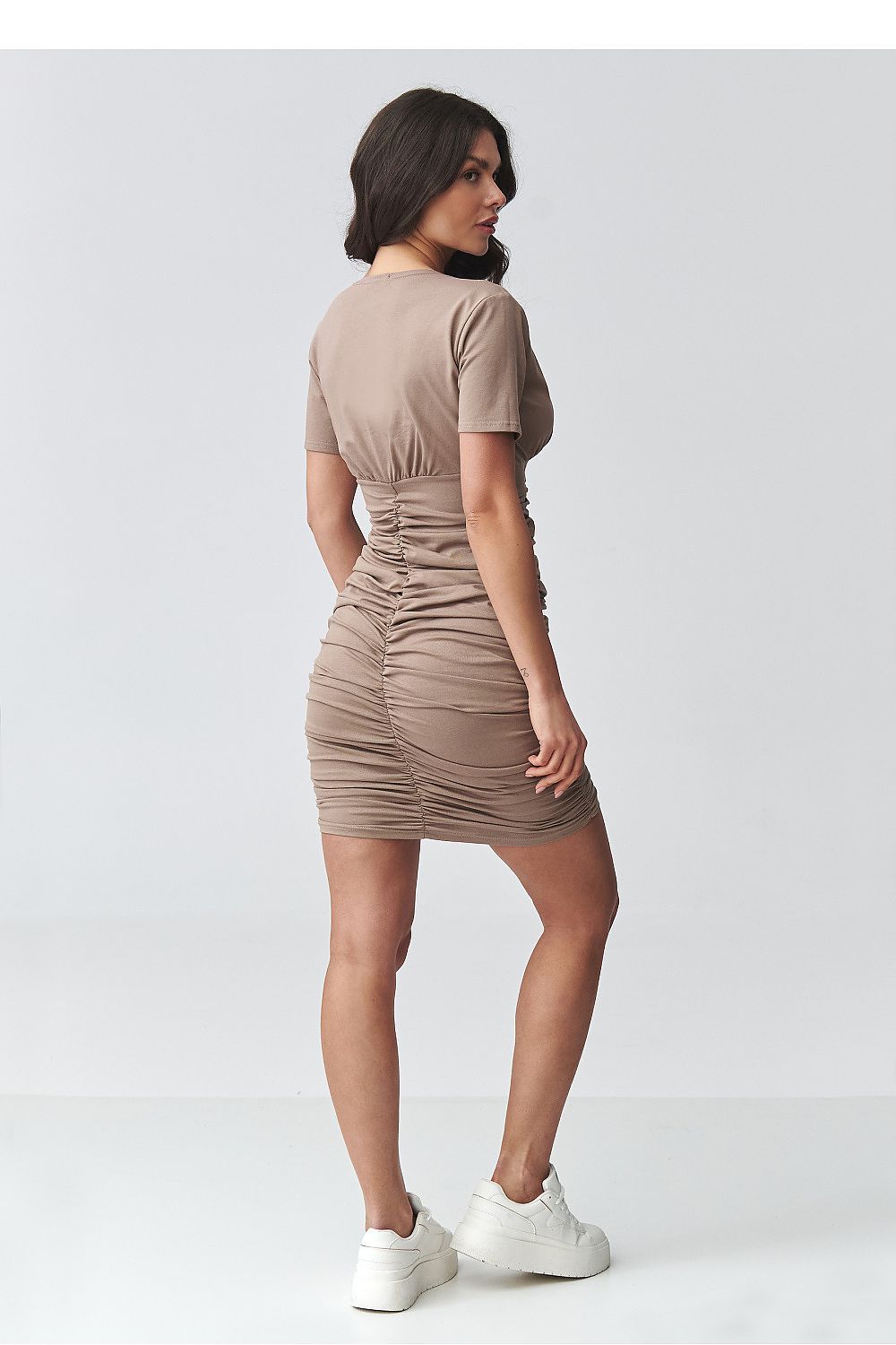 Dieninė suknelė model 225648 Makadamia