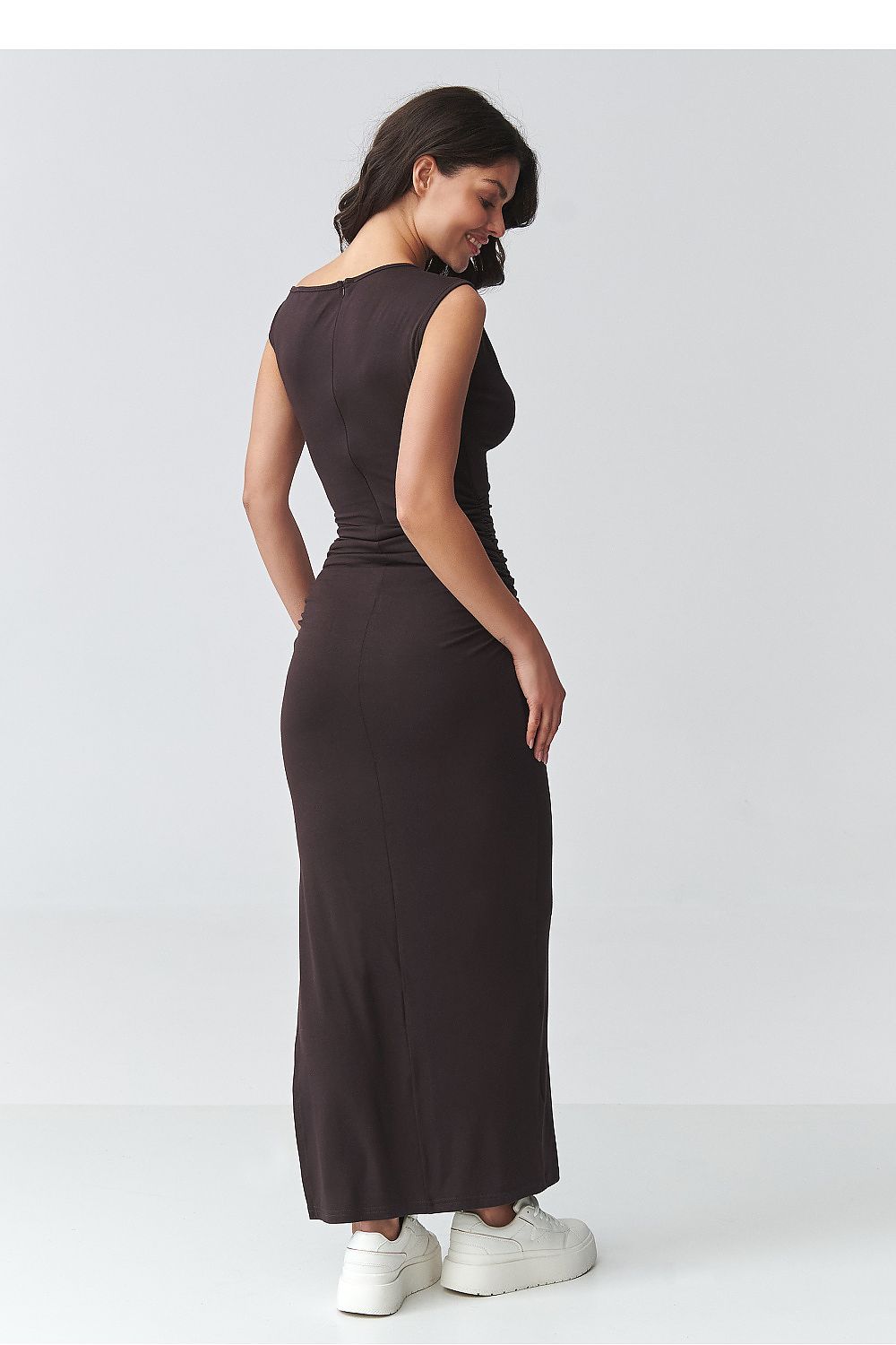 Dieninė suknelė model 225653 Makadamia
