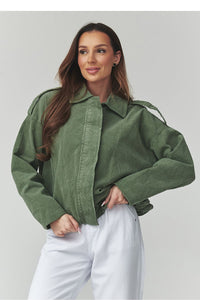  Štrikinė striukė model 225691 Makadamia 