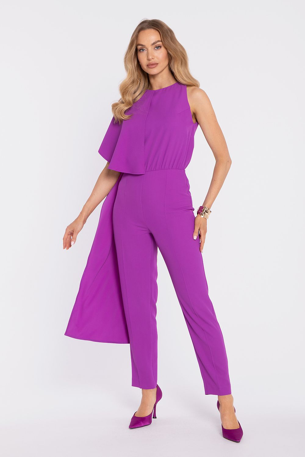 Violetinis kombinezonas