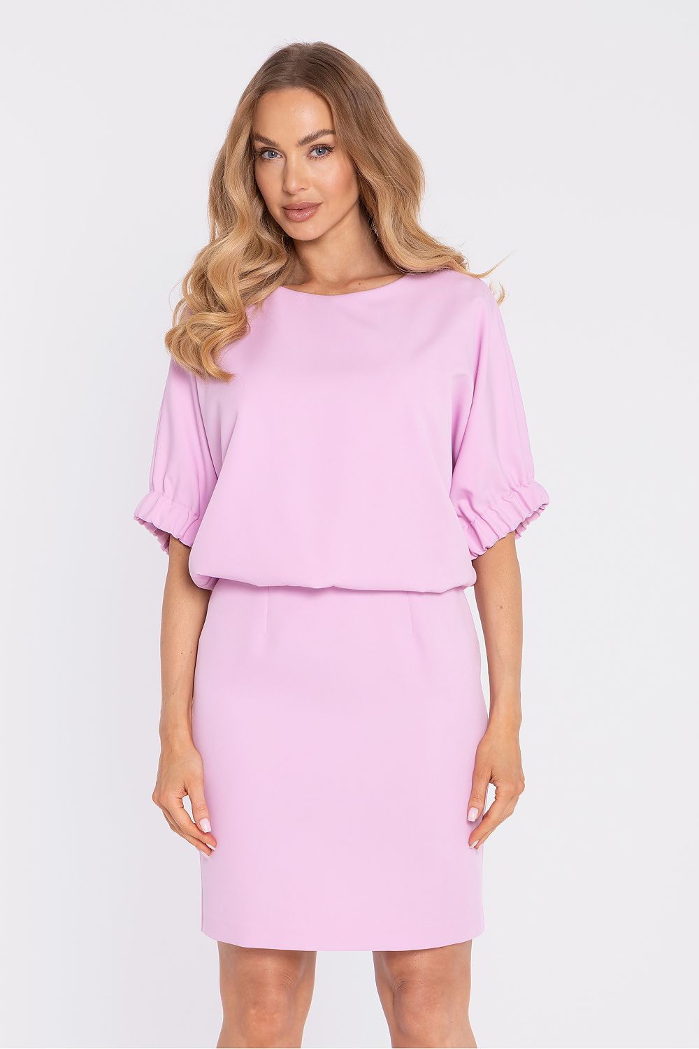 Rožinė elegantiška suknelė
