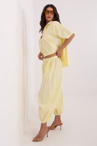  Kordėtinės kelnės model 226226 Italy Moda 