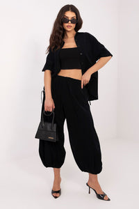  Kordėtinės kelnės model 226229 Italy Moda 