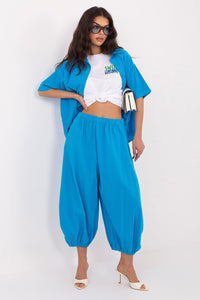  Kordėtinės kelnės model 226231 Italy Moda 