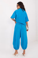  Kordėtinės kelnės model 226231 Italy Moda 