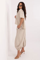  Kordėtinės kelnės model 226233 Italy Moda 
