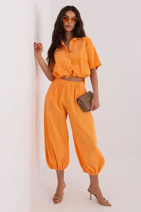  Kordėtinės kelnės model 226228 Italy Moda 
