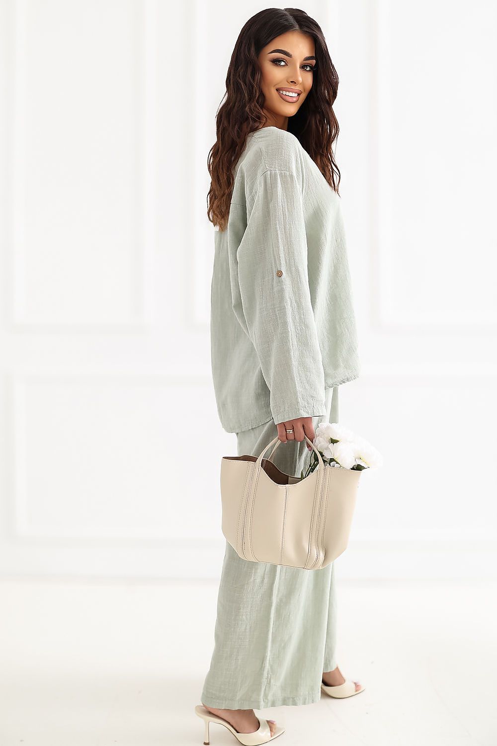  Moteriškos kelnės model 226445 Italy Moda 