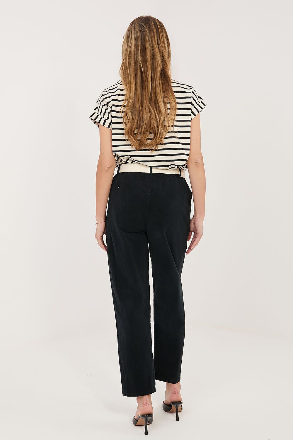  Kordėtinės kelnės model 226456 Italy Moda 