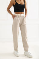  Kordėtinės kelnės model 226459 Italy Moda 