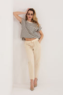  Kordėtinės kelnės model 226478 Italy Moda 