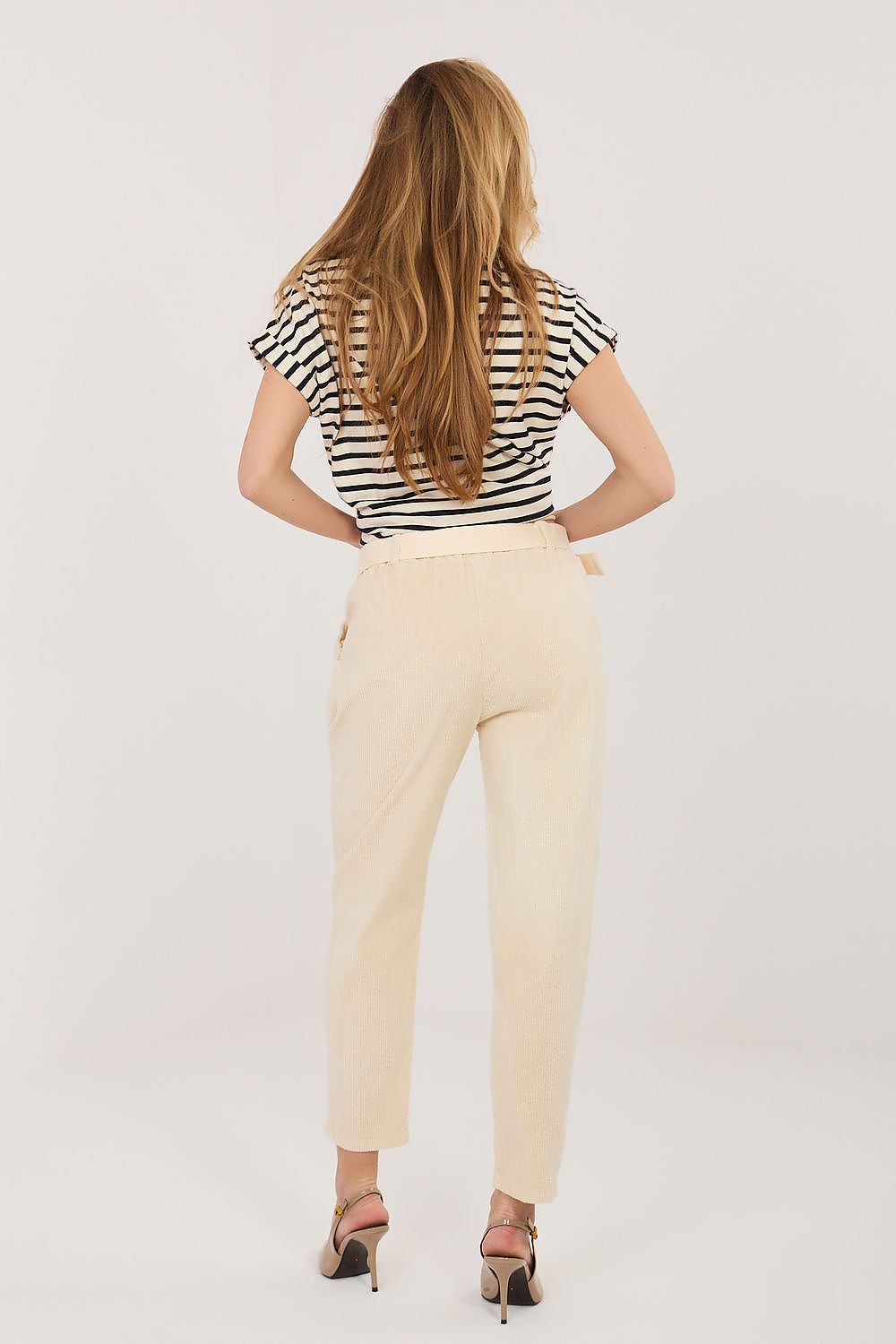 Kordėtinės kelnės model 226478 Italy Moda 