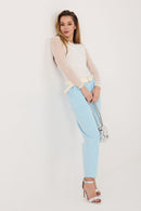  Kordėtinės kelnės model 226482 Italy Moda 