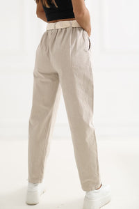  Kordėtinės kelnės model 226459 Italy Moda 