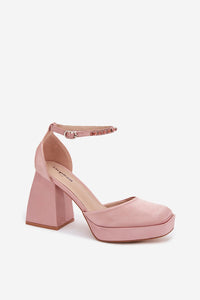  Sandalai su kulnu model 226915 Step in style 