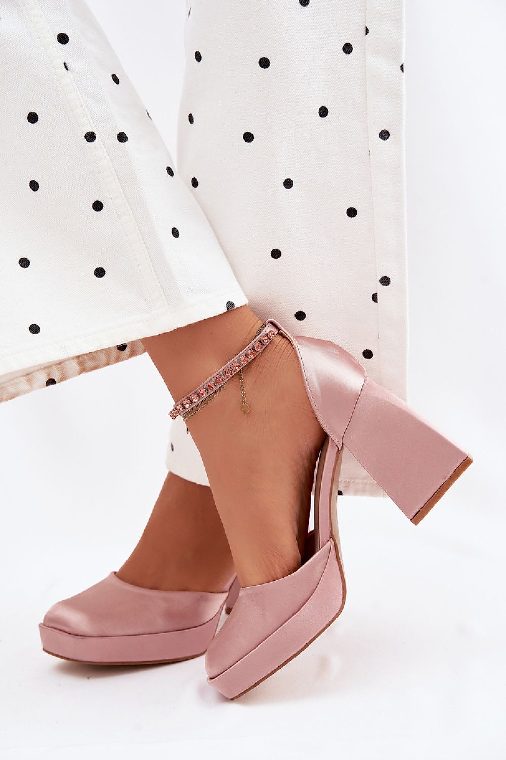  Sandalai su kulnu model 226915 Step in style 
