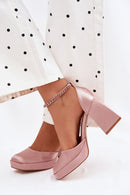  Sandalai su kulnu model 226915 Step in style 