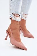  Sandalai su kulnu model 226919 Step in style 