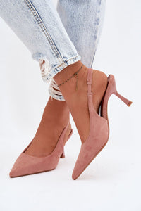  Sandalai su kulnu model 226919 Step in style 